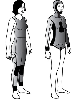 Womens 5.0mm Redfish Wetsuit