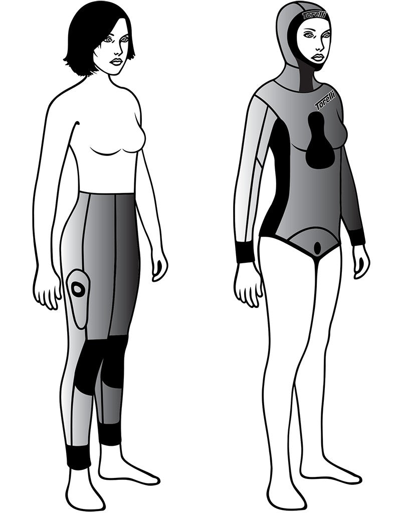 Womens 3.5mm Redfish Wetsuit