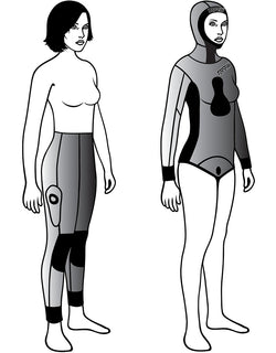 Womens 3.5mm Redfish Wetsuit