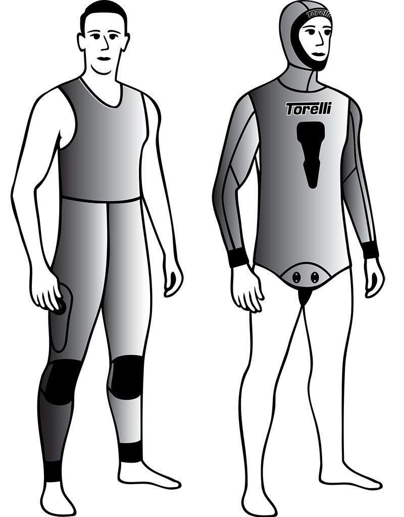 Mens 3.5mm Redfish wetsuit